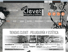 Tablet Screenshot of clevet.com